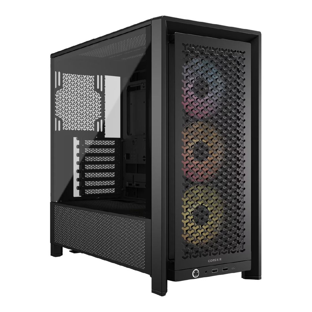 CORSAIR 4000D RS ARGB Frame Modular Mid-Tower ATX PC Case